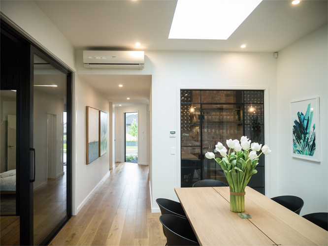 Hi-wall heat pumps